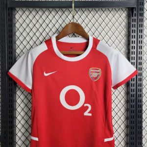 2002/2004 Retro Kids Size Arsenal Home Football Shirt 1:1 Thai Quality