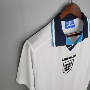 1996 Retro England Home Soccer Jersey 1:1 Thai Quality