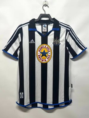 1999/2000 Retro Newcastle United Home Soccer Jersey 1:1 Thai Quality