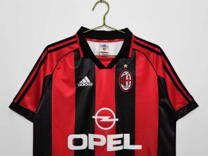 1998/1999 Retro AC Milan Home Football Shirt 1:1 Thai Quality