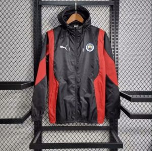 2023/2024 Manchester City Jersey Windbreaker Black