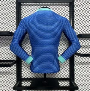 2024 Long Sleeve Player Version Brazil Away Soccer Jersey 1:1 Thai Quality