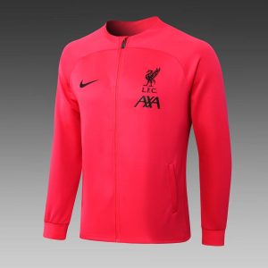 2022/2023 Liverpool Long Zipped Jacket Pink Jersey 1:1 Thai Quality