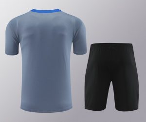 2024/2025 Inter Milan pre-match training Grey Shirt+Shorts 1:1 Thai Quality