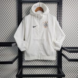 2023/2024 Corinthians Windbreaker White Jersey