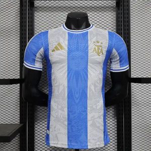 2024 Player Version Argentina Special Edition Blue-White Football Shirt 1:1 Thai Quality