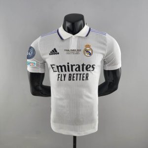 2022/2023 Player Version Real Madrid Home 14 Champions Edition