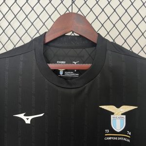 2024/2025 Lazio 50th Anniversary Edition Black Soccer Jersey 1:1 Thai Quality