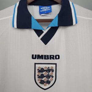 1996 Retro England Home Soccer Jersey 1:1 Thai Quality