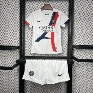 2024/2025 Kids Size Psg Paris Saint-Germain Away Foowaytball Shirt 1:1 Thai Quality