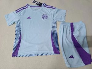 2024 Kids Size Scotland National Team Away Football Shirt 1:1 Thai Quality