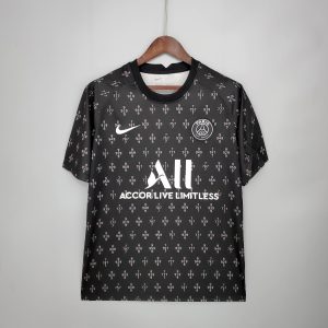 2021/2022 Psg Paris Saint-Germain Training Wear Black