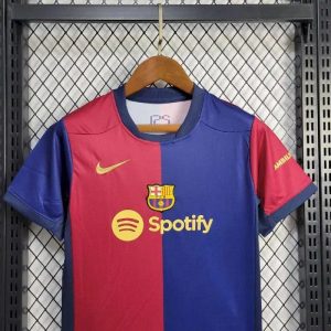 2024/2025 Kids Size Barcelona Home Football Shirt 1:1 Thai Quality