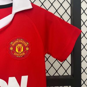 2010/2011 Retro Kids Size Manchester United Home Football Shirt 1:1 Thai Quality