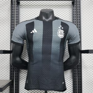 2024 Player Version Argentina Special Edition Black Jersey