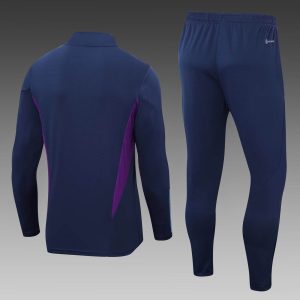 2022 Argentina Half-Pull Training Suit Royal Blue Jersey