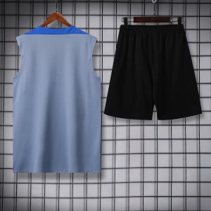 2024/2025 Inter Milan pre-match training Grey Jersey+Shorts 1:1 Thai Quality