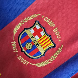 2007/2008 Retro Barcelona Home  Football Shirt  1:1 Thai Quality