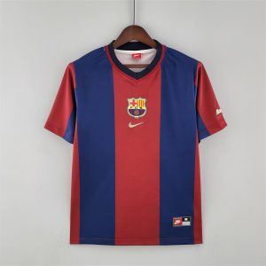 1998/1999 Retro Barcelona Football Shirt Home 1:1 Thai Quality