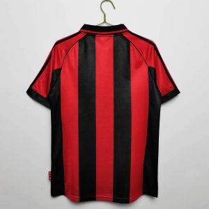 1998/1999 Retro AC Milan Home Football Shirt 1:1 Thai Quality