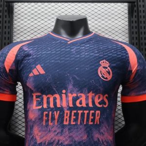 2024/2025 Player Version Real Madrid Special Edition Blue-Red Football Shirt 1:1 Thai Quality