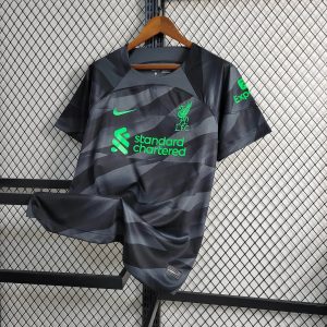 2023/2024 Liverpool Goalkeeper Black Soccer Jersey 1:1 Thai Quality