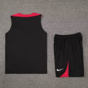 2024/2025 Liverpool Pre-match Training Black Jersey+Shorts  1:1 Thai Quality