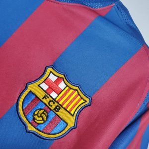 2005/2006 Retro Barcelona Home Football Shirt UEFA Champions League 1:1 Thai Quality