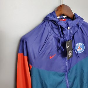 2021 Windbreaker Psg Paris Saint-Germain Red-Purple-Green