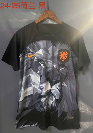 2024 Netherlands Special Edition Black Football Shirt 1:1 Thai Quality