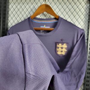 2024 Long Sleeve England Away Soccer Jersey