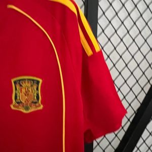 2008 Retro Spain Home Soccer Shirt 1:1 Thai Quality