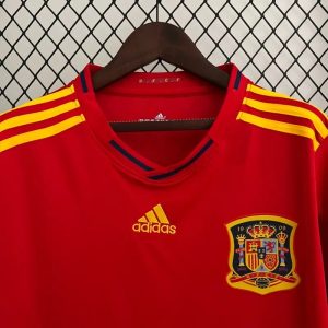 2010 Retro Spain Home Soccer Shirt 1:1 Thai Quality