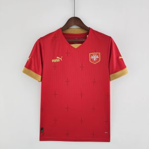 2022 FIFA World Cup Serbia Home Soccer Shirt