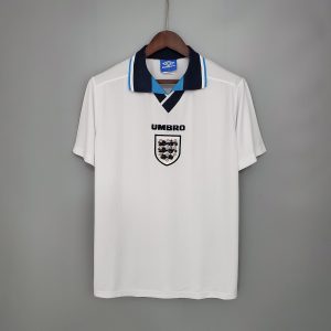 1996 Retro England Home Soccer Jersey 1:1 Thai Quality