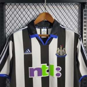 2000/2001 Retro Newcastle United Home Soccer Jersey 1:1 Thai Quality