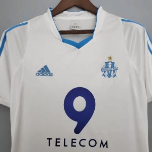 2002/2003 Retro Olympique de Marseille Home Football Shirt 1:1 Thai Quality