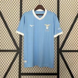 2024/2025 Lazio 50th Anniversary Edition Blue Soccer Jersey 1:1 Thai Quality