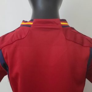 2022 FIFA World Cup Spain Home Soccer Shirt Kids Size