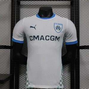 2024/2025 Player Version Olympique de Marseille Home Football Jersey 1:1 Thai Quality