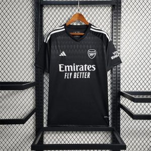 2023/2024 Arsenal Goalkeeper Black Soccer Jersey