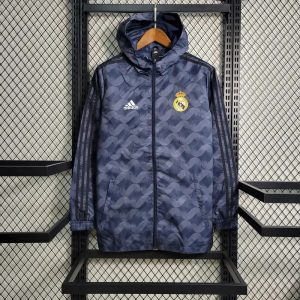 2023/2024 Real Madrid Windbreaker Black