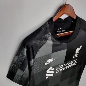 Liverpool Goalkeeper Soccer Jersey Black 2021/2022 1:1 Thai Quality