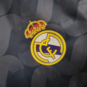 2023/2024 Real Madrid Windbreaker Black