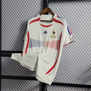 2006 Retro France Away Football Shirt