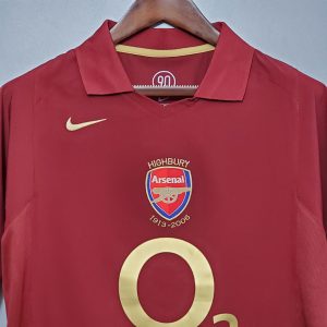 2005/2006 Retro Arsenal Home Football Shirt 1:1 Thai Quality