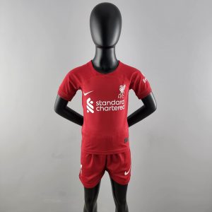 Kids Size 2022/2023 Liverpool Soccer Jersey 1:1 Thai Quality Home