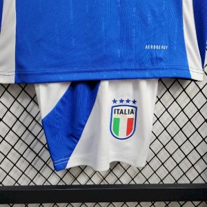 2024 Kids Size Italy Home Soccer Shirt 1:1 Thai Quality