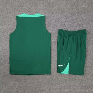 2024 Portugal Pre-match Training Green Jersey+Shorts 1:1 Thai Quality