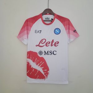 2023 Napoli Valentine’s Day Limited Edition White Soccer Jersey 1:1 Thai Quality